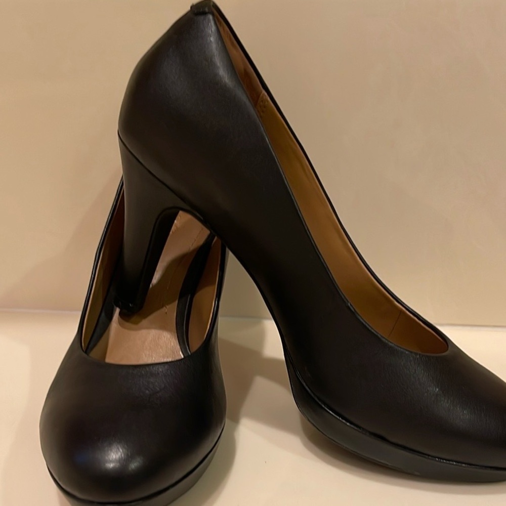 Clarks Classic Black Heels